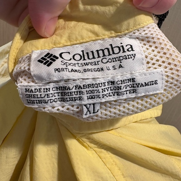 Columbia Yellow Button-Up Shirt - Picture 6 of 8